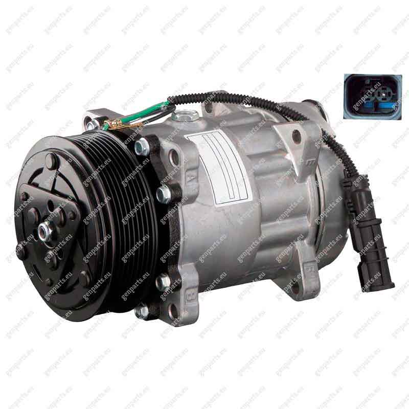 Febi 102214 Air Conditioning Compressor 51.77970-7027, 51.77970.7027 ...