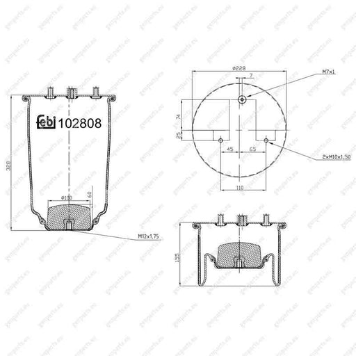 febi-102808-air-spring-5-0004-2666-500042666