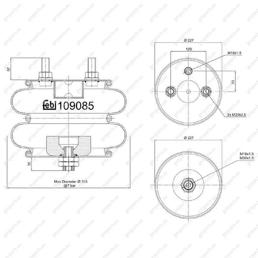 febi-109085-air-spring-4-731-045-300-4731045300