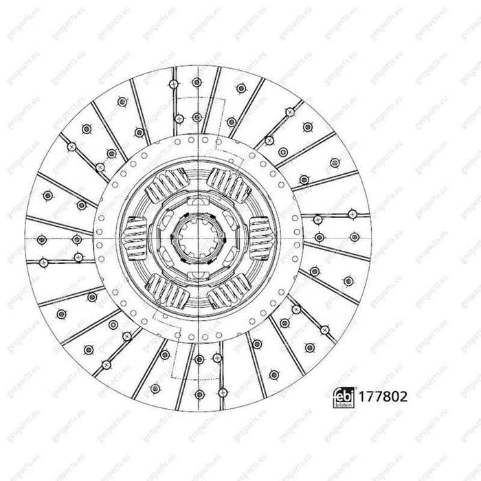 febi-177802-clutch-disc-81-30301-0611-81-30301-0611-81303010611