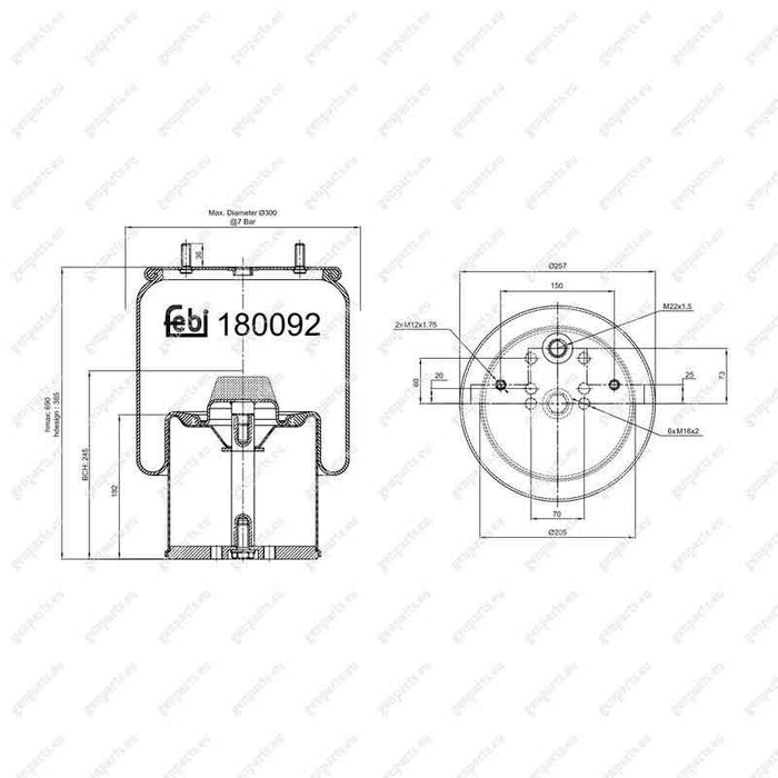 180092 Air Spring