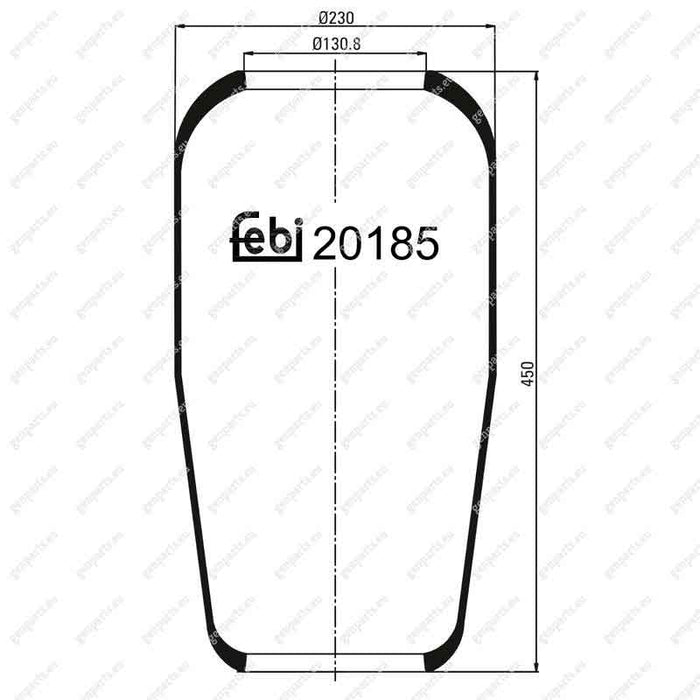 febi-20185-air-spring-81-43601-0150-81-43601-0150-81436010150