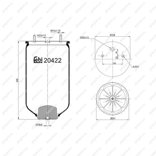 febi-20422-air-spring-3-229-0029-00-s1-3229002900s1