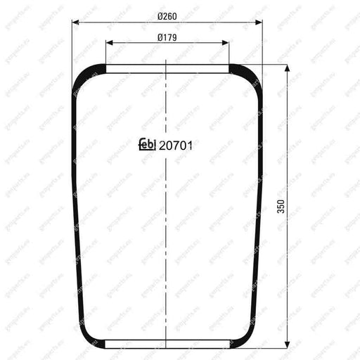 febi-20701-air-spring-b-510040-b510040