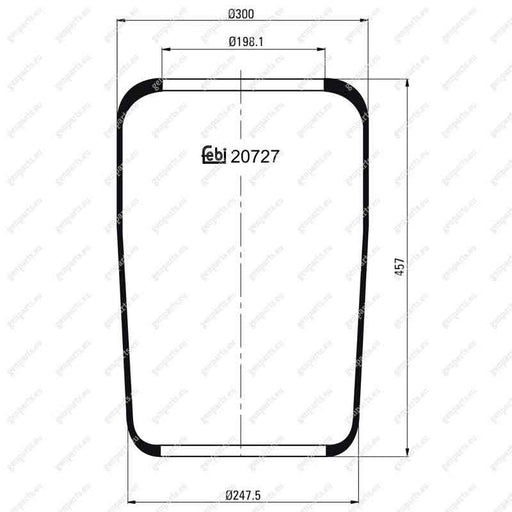 febi-20727-air-spring-81-43601-0057-81-43601-0057-81436010057