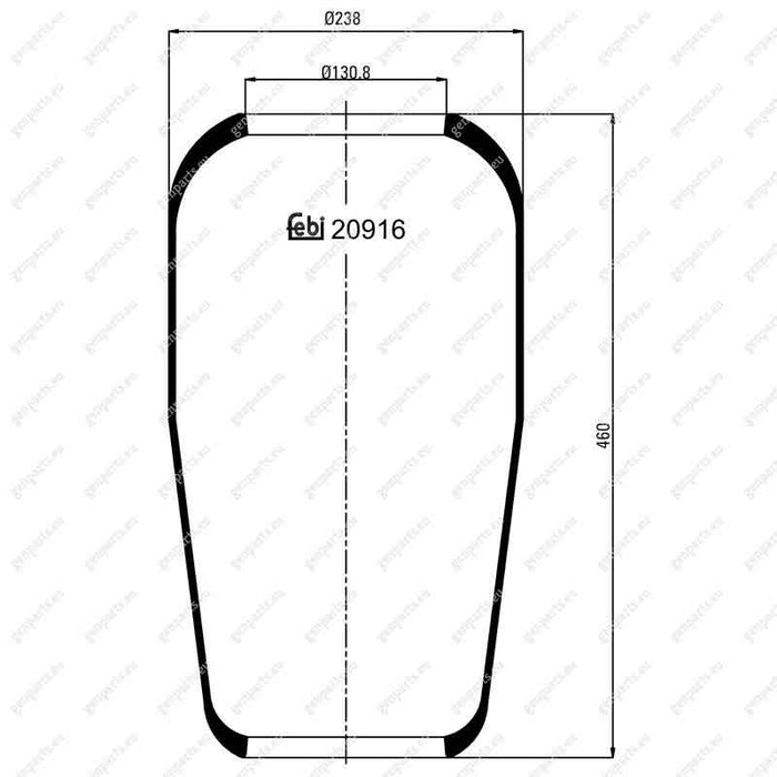 febi-20916-air-spring-81-43601-0126-81-43601-0126-81436010126