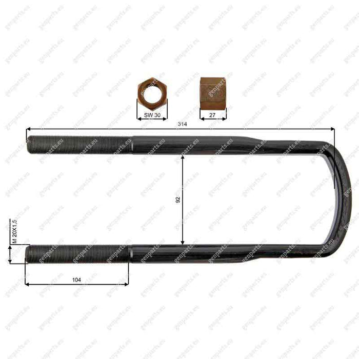 febi-39173-u-bolt-a-00088-a00088