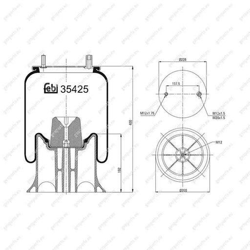 febi-39425-air-spring-m-001774-m001774