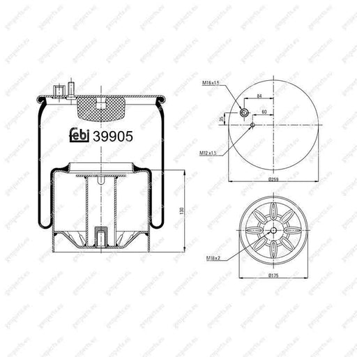 febi-39905-air-spring-81-43600-6044-81-43600-6044-81436006044