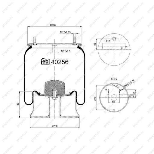 febi-40256-air-spring-946-328-19-01-9463281901