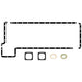 LEM25650.01 Gasket Set, oil sump