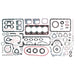 LEM38100.13 Full Gasket Set, engine
