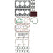T8000850 Gasket Set, cylinder head