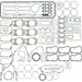 T9000845 Full Gasket Set, engine