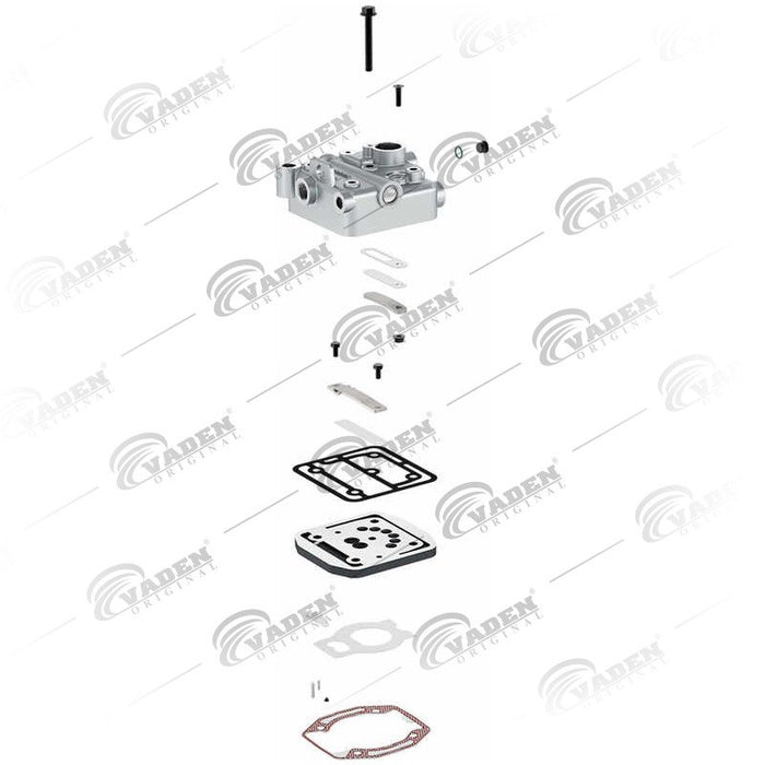 VADEN 13 07 50 Compressor Complete Cylinderhead