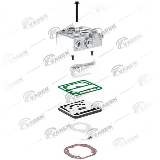 VADEN 14 02 10 Compressor Complete Cylinderhead