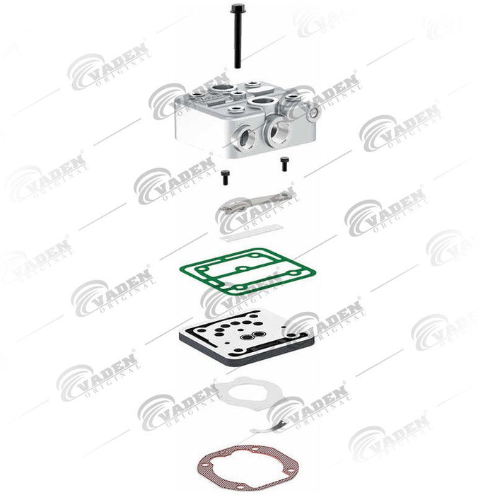 VADEN 14 02 10 Compressor Complete Cylinderhead