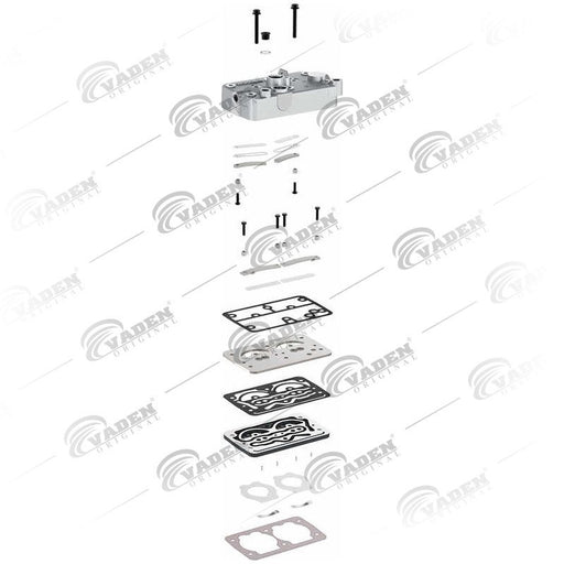 VADEN 16 09 50 Compressor Complete Cylinderhead
