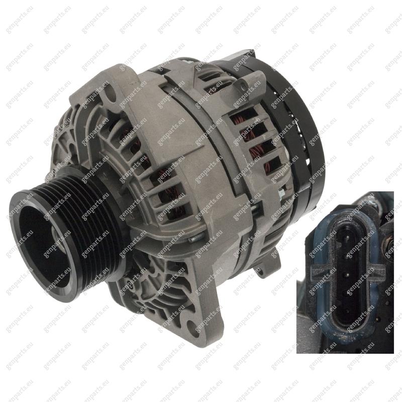 Febi 48946 Alternator 014 154 53 02, 0141545302 — GenParts.eu